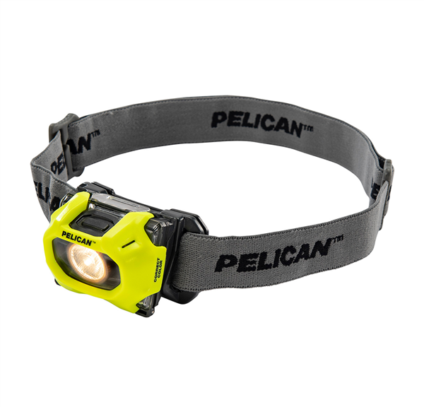 Linterna Pelican para Cabeza 2755CC - Amarillo