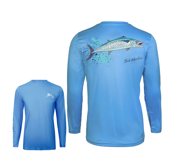 Suéter de Hombre Bob Marlin King Bob Blue - UV UPF 50+