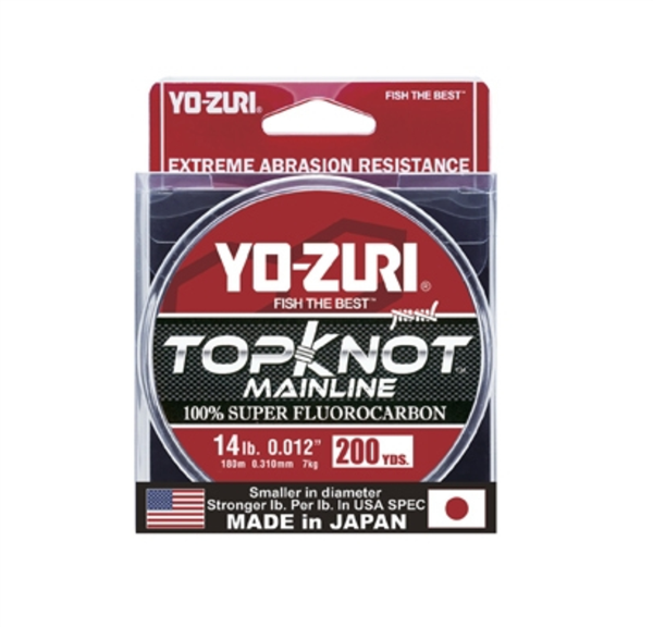 Yo-Zuri Topknot Fluorocarbon MainLine String 