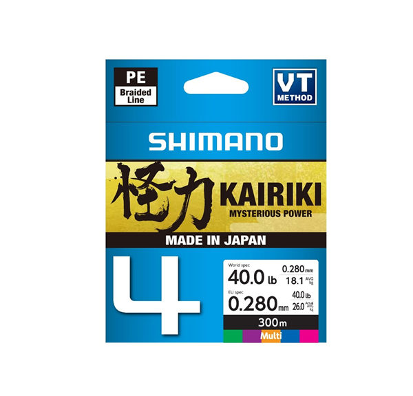 Cuerda Shimano Trenzada Kairiki 4