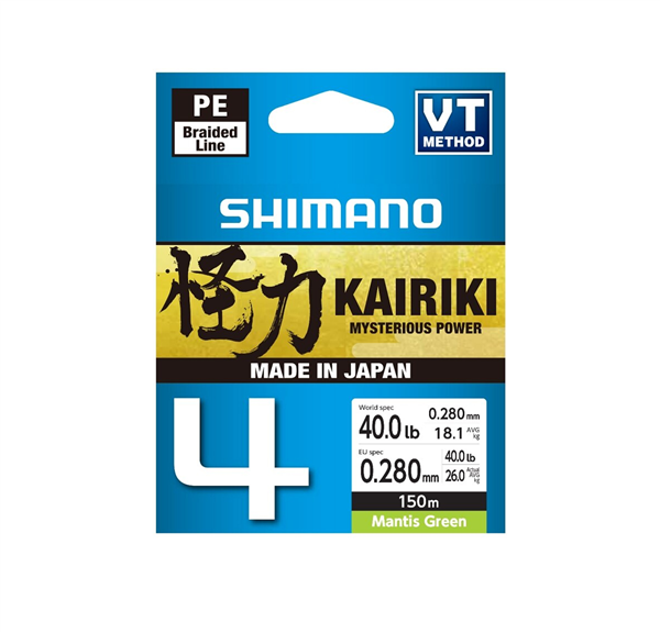 Cuerda Shimano Trenzada Kairiki 4