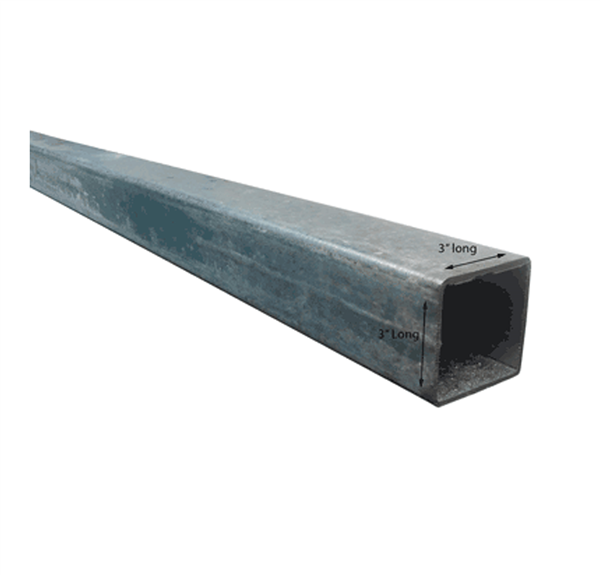 Lanza de Trailer Panama East 3"x4"x8ft - Galvanizado