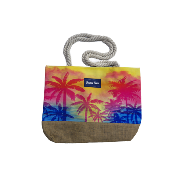 ToteBag Panama Waters de Cuerda con Jute / BB099