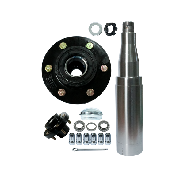 Trailer Hub Kit con Punta Panama East 6 Pernos 6,000 Lbs - HK12