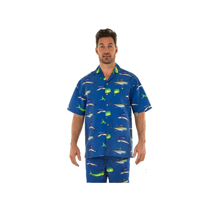 Camisa de Hombre Uzzi Hawaiian Dri-FIT Polyester