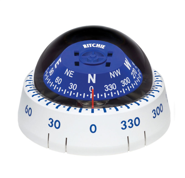 Kayaker Ritchie Navigation SurfaceMount Compass 