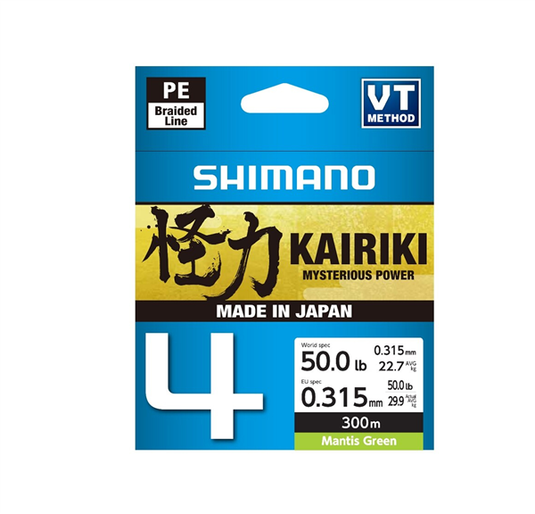 Cuerda Shimano Trenzada Kairiki 4