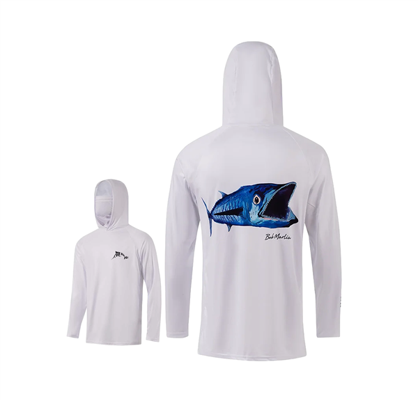 Suéter de Hombre con Capucha y Máscara Bob Marlin Natty King - UV UPF 50+