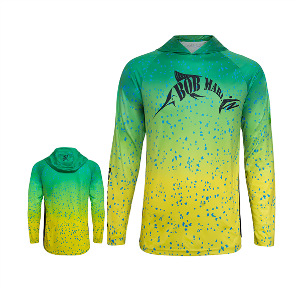 Suéter de Hombre con Capucha Bob Marlin Mahi - UV UPF 50+