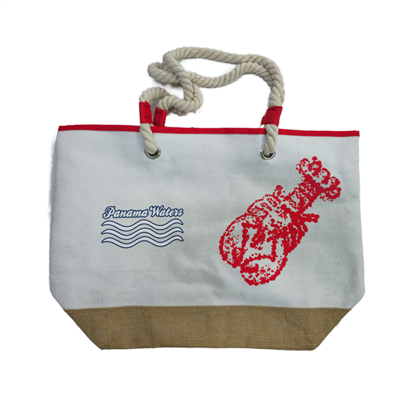 Totebag Panama Waters de Cuerda con Jute / BB093