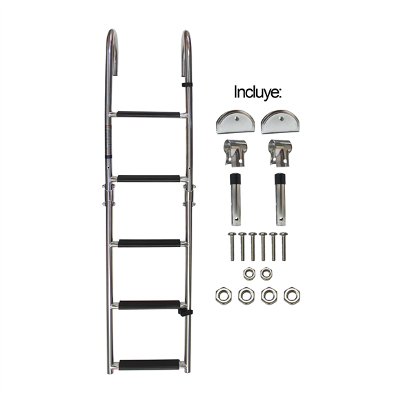 Escalera Plegable Panama East de 5 Escalones S.S