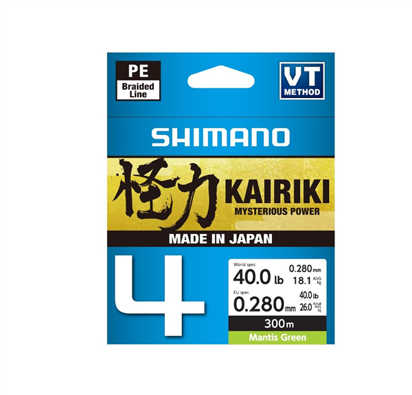 Cuerda Shimano Trenzada Kairiki 4