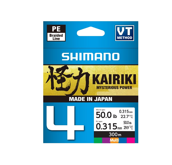 Cuerda Shimano Trenzada Kairiki 4