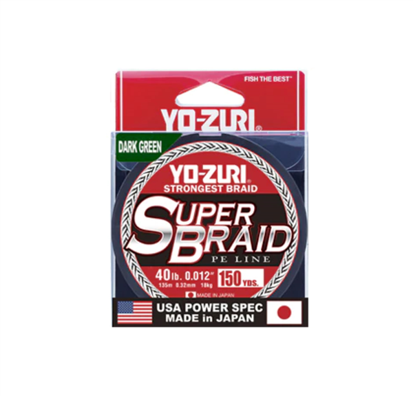 Yo-Zuri Superbraid Dark Green String 