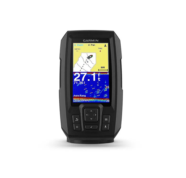 GPS Garmin Striker Plus 4 With Dual-Beam Transducer
