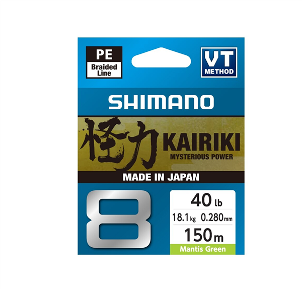 Cuerda Shimano Trenzada Kairiki 8