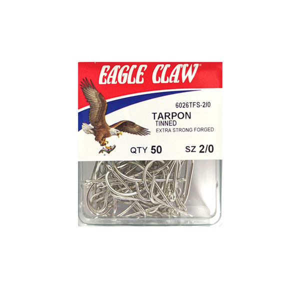 Anzuelo Eagle Claw Tarpon Tinned 6026TFS