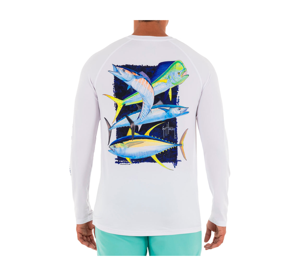 Suéter de Hombre UPF50 Guy Harvey OffShore Slam — Abernathy Panamá