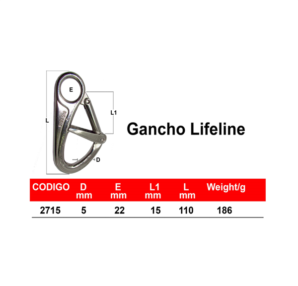 Panama East Lifeline Hook 