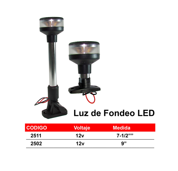 Luz de Fondeo Led Panama East