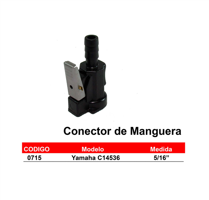 Conector Panama East de Manguera
