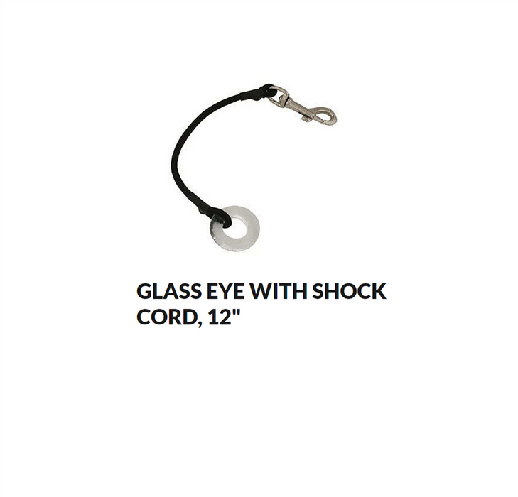 Accesorio Taco Outrigger Glass Eye With Shock Cord 12"