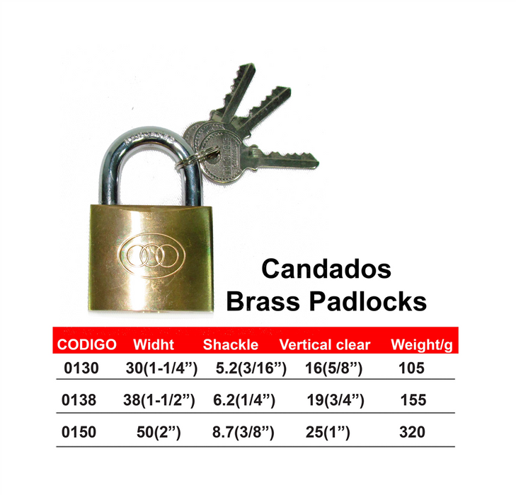 Candado Panama East Brass Padlocks