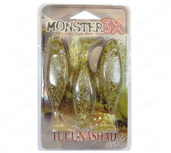 Señuelo Monster 3x Tucunashad 10cm