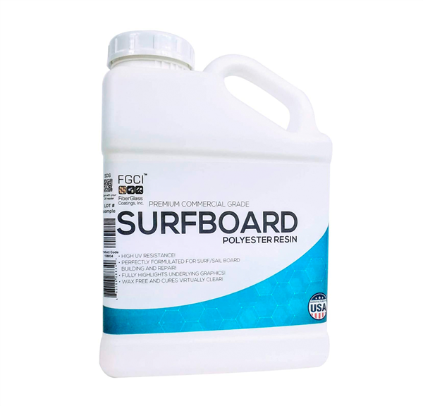Polyester Surfboard Resin - Gallon