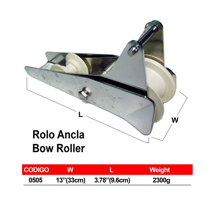 Rolo Ancla Panama East Bow Roller