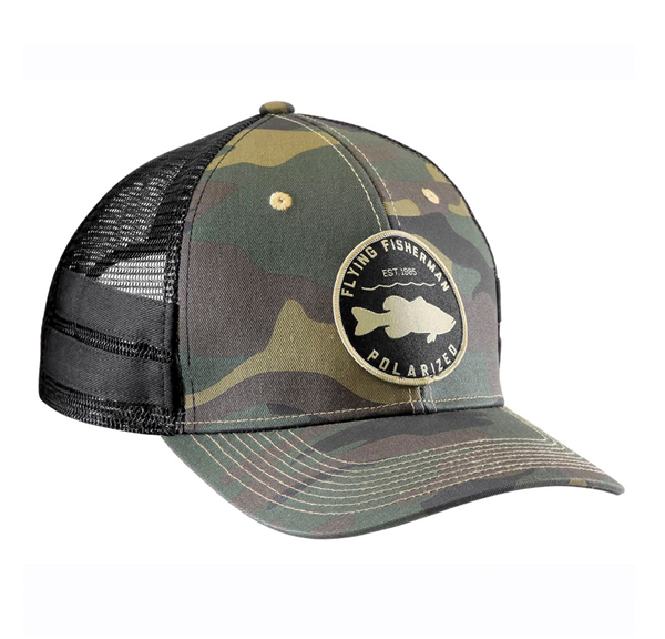 Gorra Flying Fisherman Bass Patch Trucker