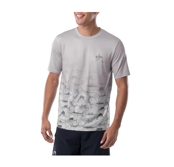 Suéter de Hombre UPF50 Guy Harvey Marlin Ombre Bills