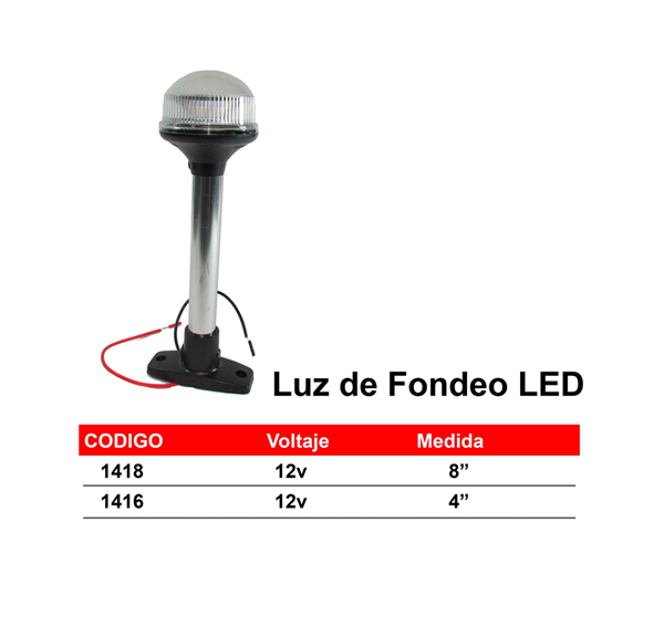 Luz de Fondeo Panama East LED