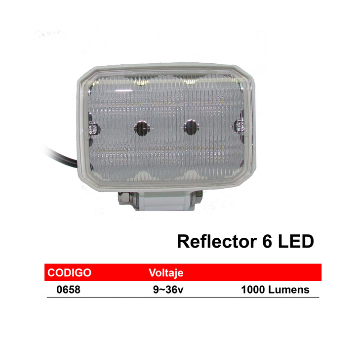 Reflector Panama East 6 LED