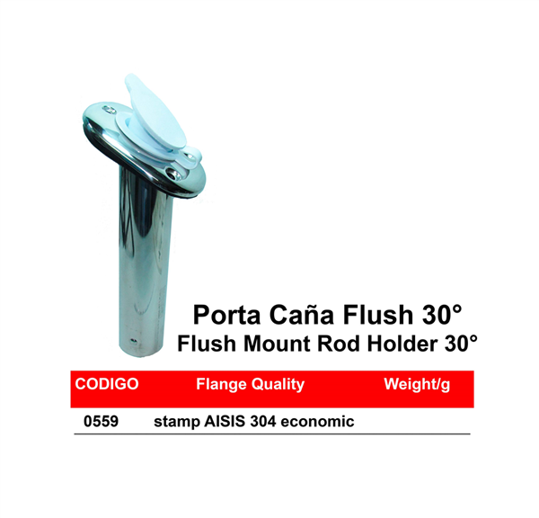 Porta Caña Panama East Flush 30° Tapa