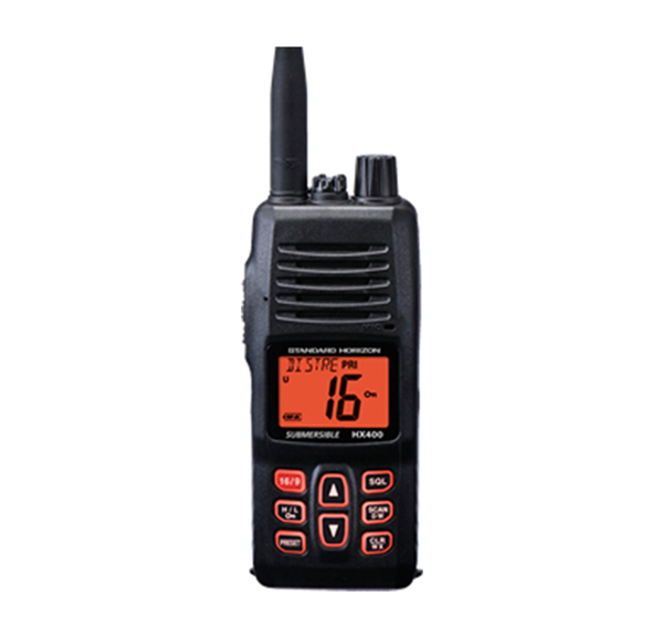Standard Horizon VHF Portable Marine Radio - HX400 