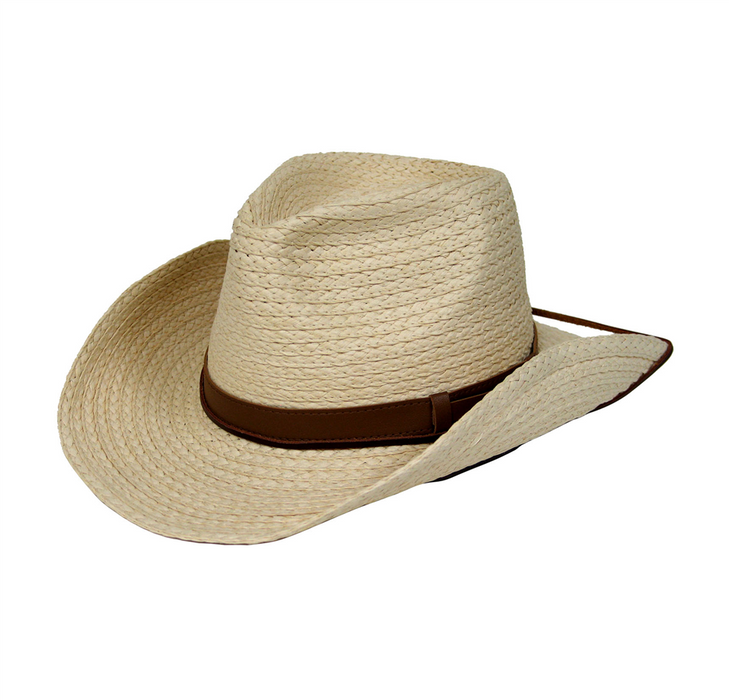 Sombrero HBY Cowboy de Paja Toyo de Rafia