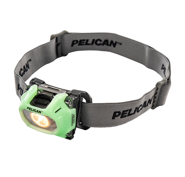 Linterna Pelican para Cabeza 2750CC - Fotoluminiscente