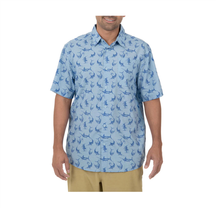 Camisa de Hombre Guy Harvey Retro Billfish