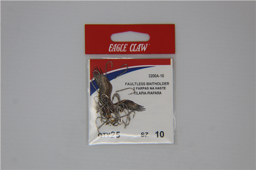 Las mejores ofertas en Pesca con mosca TALLA 10 Eagle Claw Ganchos