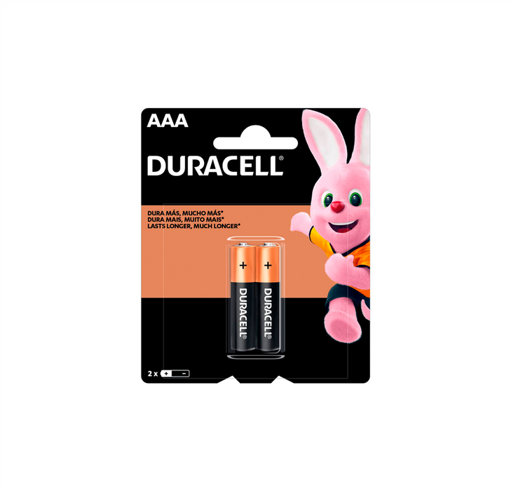 Bateria Duracell MN2400 B2 AAA 1.5V