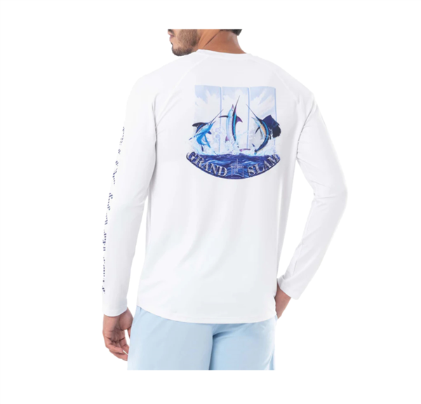 Men's UPF50 Guy Harvey Grand Slam Sweater 